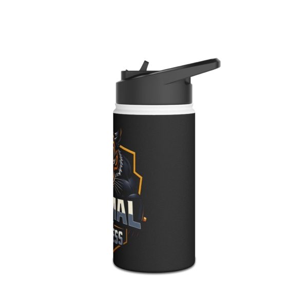 Primal Fitness Stainless Steel Water Bottle - Tiger Design, Perfect for Gym Enthusiasts - Image 4