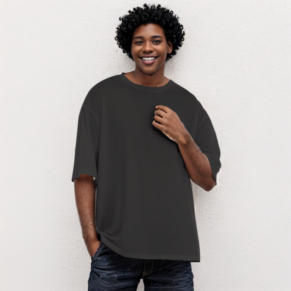 All-Over Print Men's Drop Shoulder T-shirt With Short Sleeve - Image 2