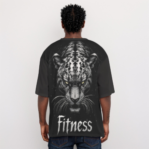 All-Over Print Men's Drop Shoulder T-shirt With Short Sleeve
