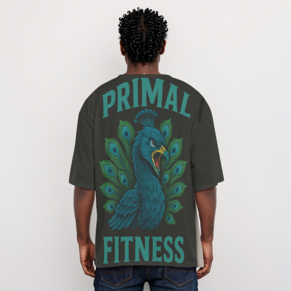 All-Over Print Men's Drop Shoulder T-shirt With Short Sleeve