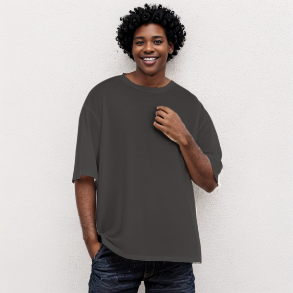 All-Over Print Men's Drop Shoulder T-shirt With Short Sleeve - Image 2